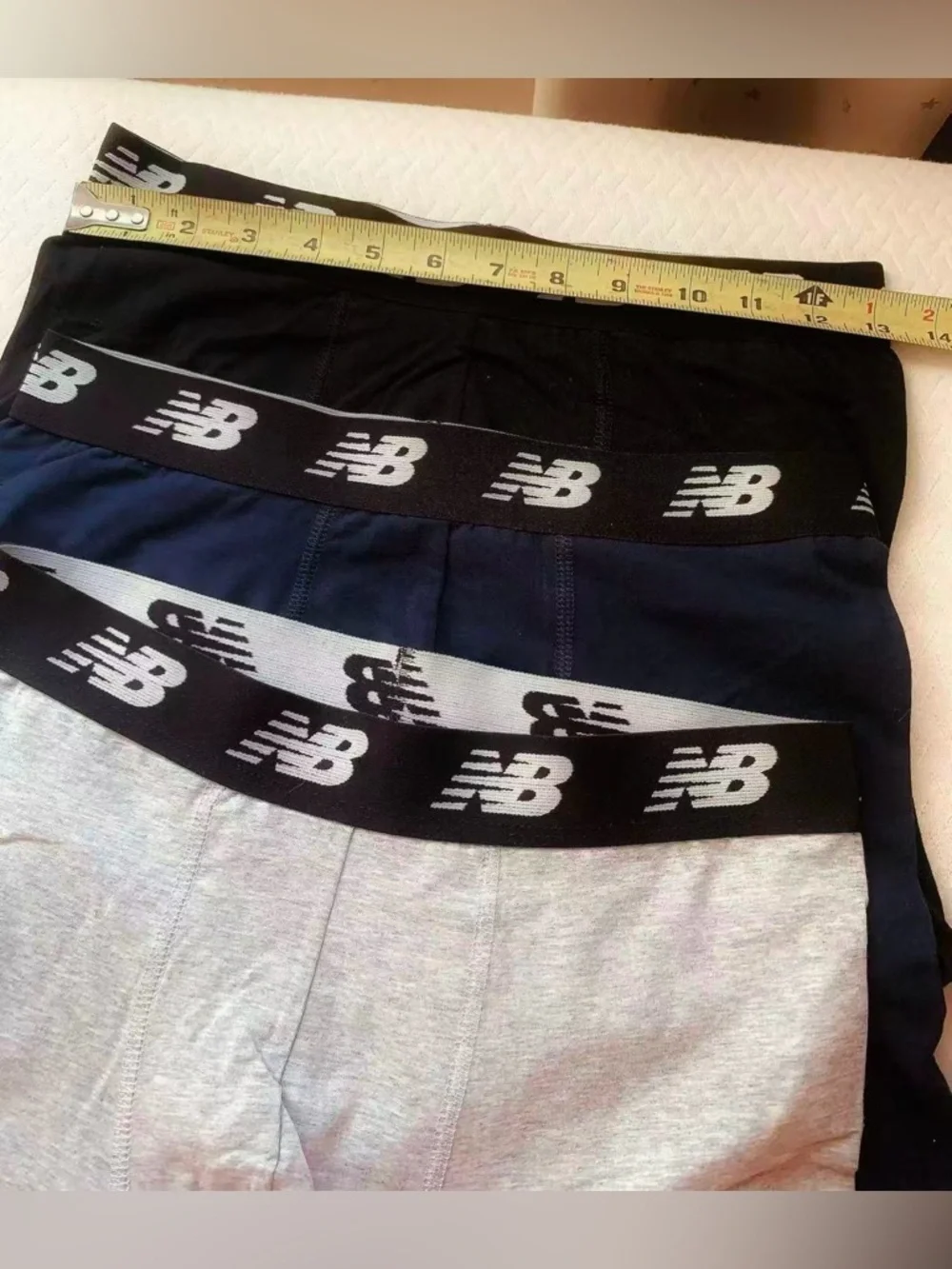 New Balance mens Cotton Performance Boxer Briefs 3-pack Boxer‎ Briefs S